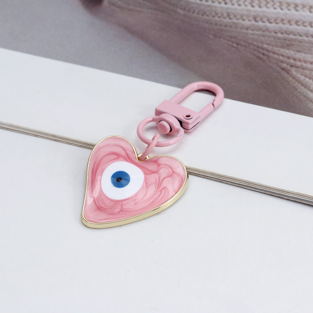 Wholesale Metal Türkiye Blue Eye Keychain